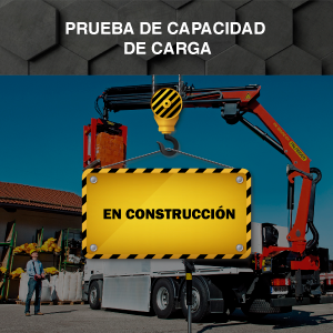 Prueba de Capacidad de Carga - Grúa Pluma Articulada